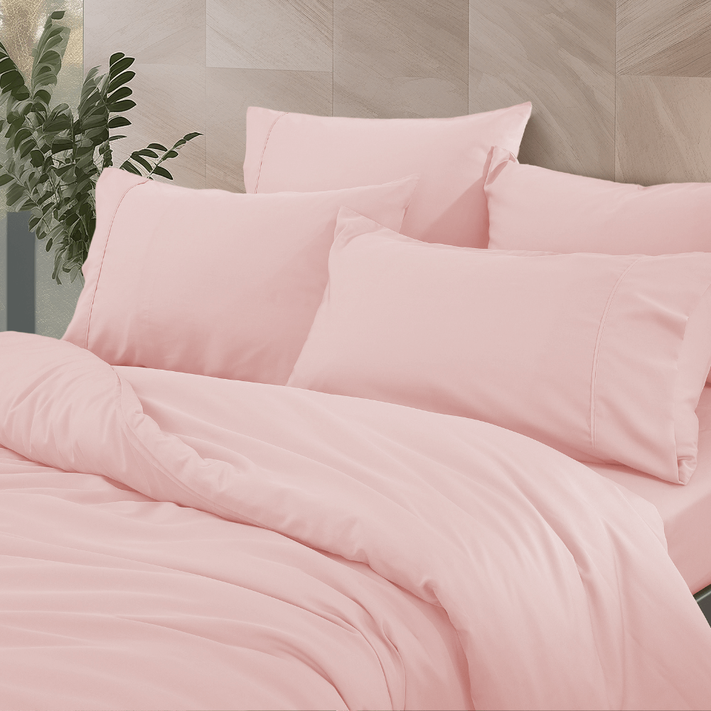 ปลอกผ้านวม คิงไซซ์ AKEMI รุ่น Colour Radiant 9557108579248 ขนาด 257 x 229 ซม. สี Ballet Pink