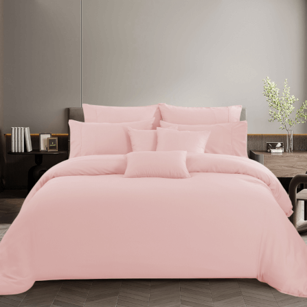 ปลอกผ้านวม คิงไซซ์ AKEMI รุ่น Colour Radiant 9557108579248 ขนาด 257 x 229 ซม. สี Ballet Pink_1