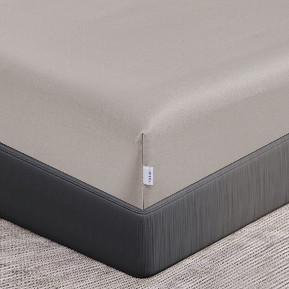 ชุดผ้าปูที่นอน 6 ฟุต 5 ชิ้น AKEMI รุ่น COLOUR RADIANT 9557108672352 สี FRENCH GREY (ไม่รวมผ้านวม)_3