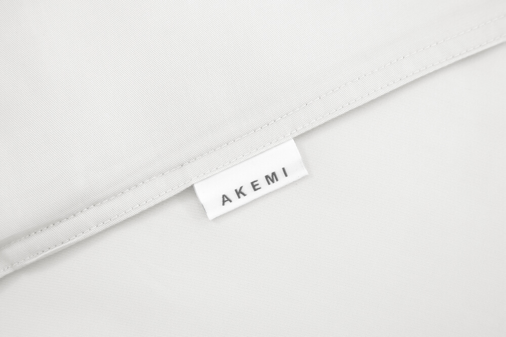 ปลอกผ้านวม คิงไซซ์ AKEMI รุ่น Colour Radiant 9557108579149 ขนาด 257 x 229 ซม. สี Pearl White