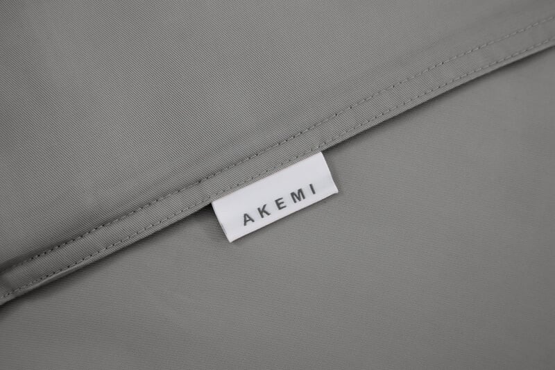 ชุดผ้าปูที่นอน 6 ฟุต 5 ชิ้น AKEMI รุ่น COLOUR RADIANT 9557108579316 สี SCALE GREY (ไม่รวมผ้านวม)_6