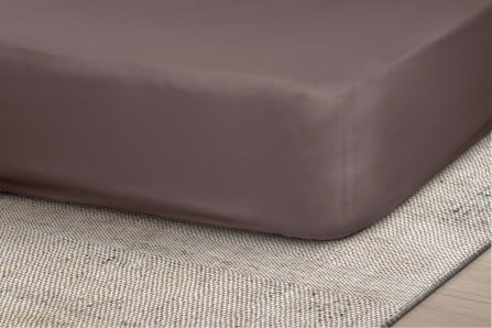 ชุดผ้าปูที่นอน 6 ฟุต 5 ชิ้น Ai by Akemi รุ่น ColourJoy 9557108636880 สี Clay Mocha (ไม่รวมผ้านวม)_4