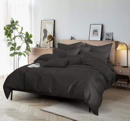 ชุดผ้าปูที่นอน 6 ฟุต 5 ชิ้น Ai by Akemi รุ่น ColourShine 9557108754720 สี Gull Gray (ไม่รวมผ้านวม)_3