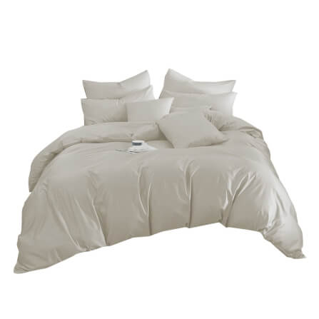 ชุดผ้าปูที่นอน 5 ฟุต 5 ชิ้น Ai by Akemi รุ่น ColourShine  9557108754591 สี Light Oak (ไม่รวมผ้านวม)_0