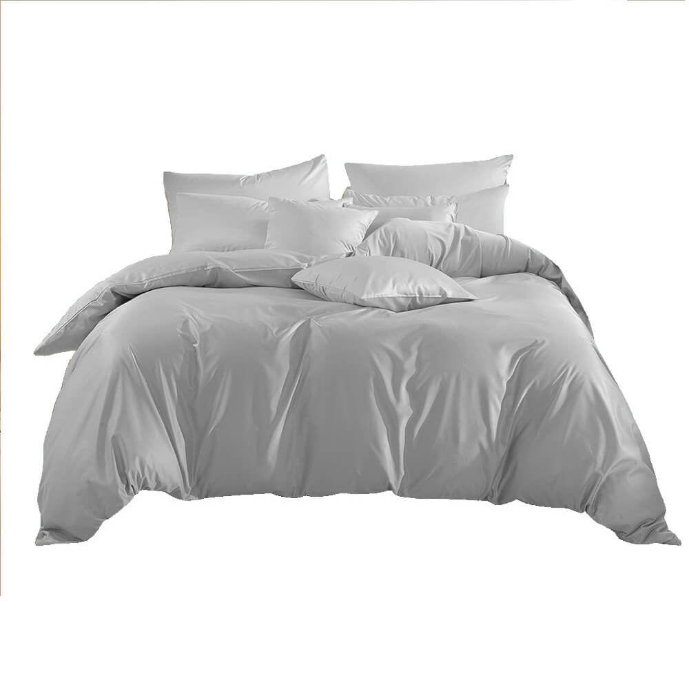 ชุดผ้าปูที่นอน 6 ฟุต 5 ชิ้น Ai by Akemi รุ่น ColourShine 9557108528901 สี Oregon Grey (ไม่รวมผ้านวม)