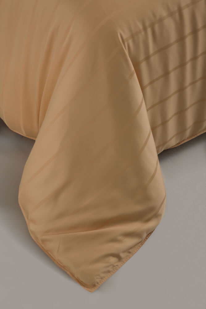 ชุดผ้าปูที่นอน 6 ฟุต 5 ชิ้น AKEMI รุ่น EARNEST DOBBY 9557108543195 สี Nova Glow Sand (ไม่รวมผ้านวม)_3