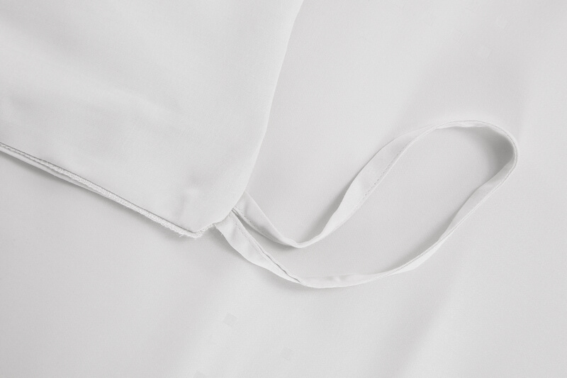 ชุดผ้าปูที่นอน 6 ฟุต 5 ชิ้น AKEMI รุ่น EARNEST DOBBY 9557108075009 สี Zendeya Off White (ไม่รวมผ้านวม)_4