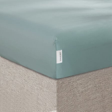 ชุดผ้าปูที่นอน 6 ฟุต 5 ชิ้น AKEMI รุ่น Gladice Solid 9557108483446 สี Jade Green (ไม่รวมผ้านวม)_4