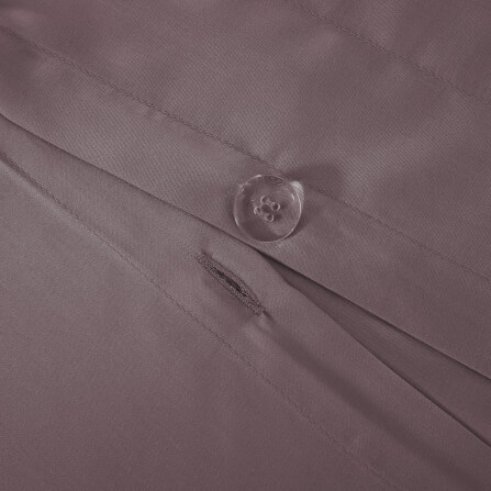 ปลอกผ้านวม คิงไซซ์ AKEMI รุ่น Gladice Solid 9557108483187 ขนาด 257 x 229 ซม. สี Velvet Choco_4