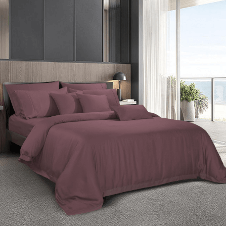 ปลอกผ้านวม ทวินไซซ์ AKEMI รุ่น ACCORD DOBBY 9557108114159 ขนาด 177 X 229 ซม. สี GINGKO OPERA WINE_8