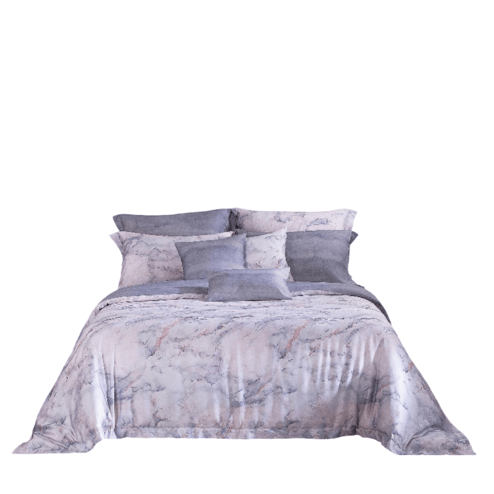 ชุดผ้าปูที่นอน 5 ฟุต 5 ชิ้น AKEMI รุ่น VIRTUOUS PRINTS 9557108108882 สี LOVIASSA (ไม่รวมผ้านวม)