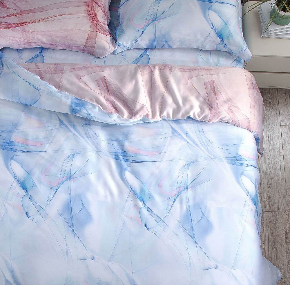 ชุดผ้าปูที่นอน 3.5 ฟุต 3 ชิ้น AKEMI รุ่น VIRTUOUS PRINTS 9557108650190 สี MISTTY (ไม่รวมผ้านวม)