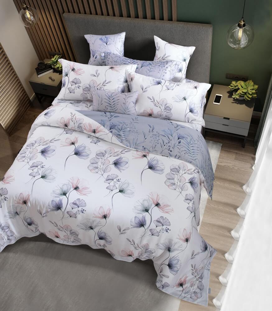 ชุดผ้าปูที่นอน 5 ฟุต 5 ชิ้น AKEMI รุ่น VIRTUOUS PRINTS 9557108109339 สี VILLAND (ไม่รวมผ้านวม)