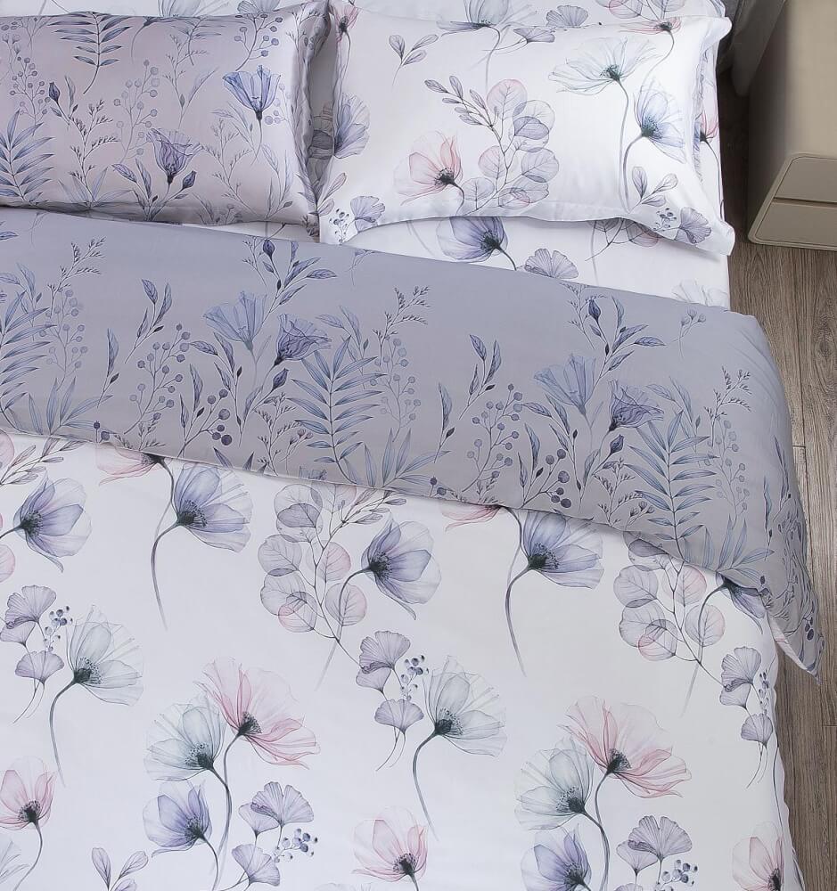 ชุดผ้าปูที่นอน 5 ฟุต 5 ชิ้น AKEMI รุ่น VIRTUOUS PRINTS 9557108109339 สี VILLAND (ไม่รวมผ้านวม)