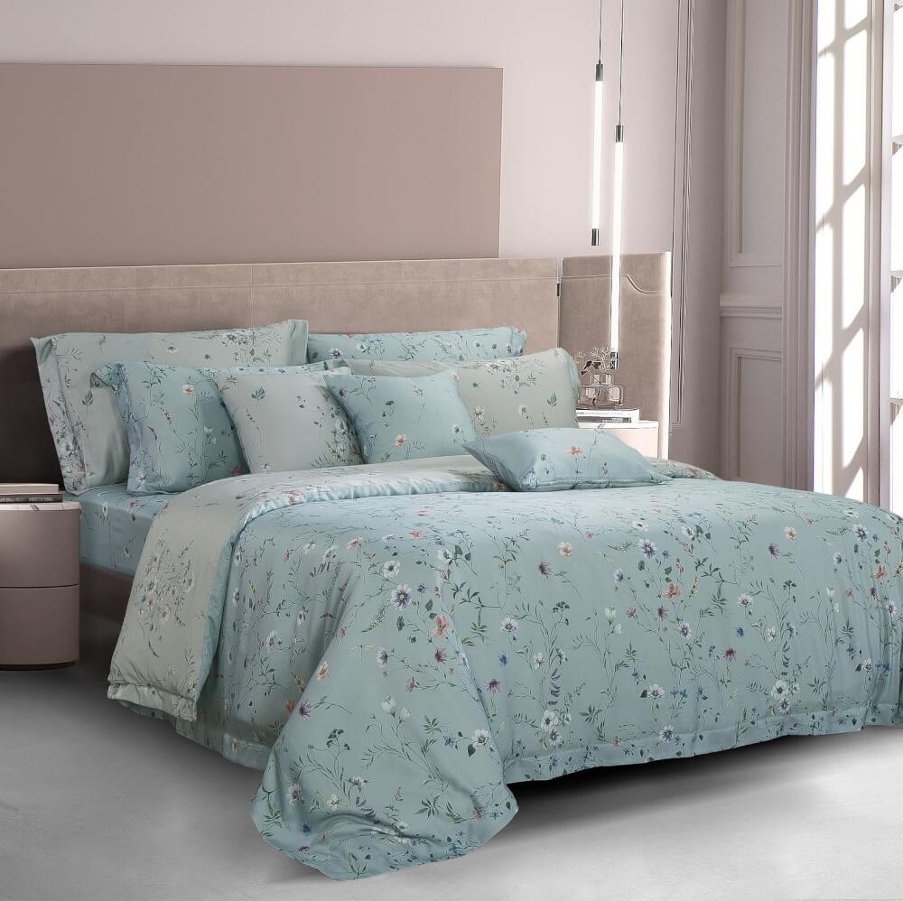 ชุดผ้าปูที่นอน 5 ฟุต 5 ชิ้น AKEMI รุ่น VIRTUOUS PRINTS 9557108109452 YENROSANA (ไม่รวมผ้านวม)