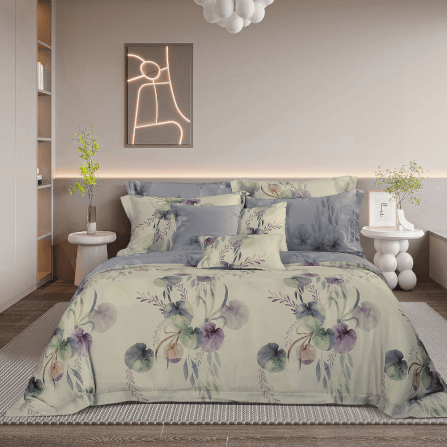 ชุดผ้าปูที่นอน 5 ฟุต 5 ชิ้น AKEMI รุ่น VIRTUOUS PRINTS 9557108650084 สี CHRISLOVA (ไม่รวมผ้านวม)_1