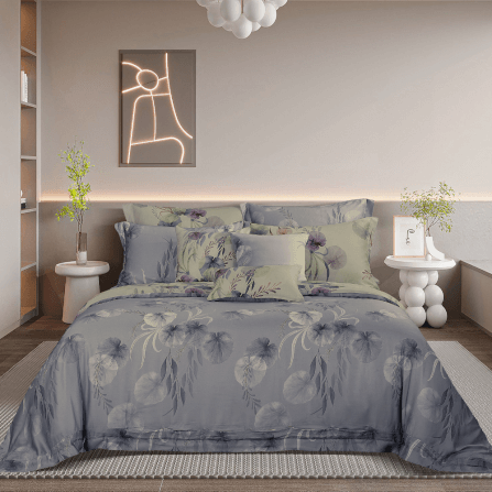 ชุดผ้าปูที่นอน 5 ฟุต 5 ชิ้น AKEMI รุ่น VIRTUOUS PRINTS 9557108650084 สี CHRISLOVA (ไม่รวมผ้านวม)_2