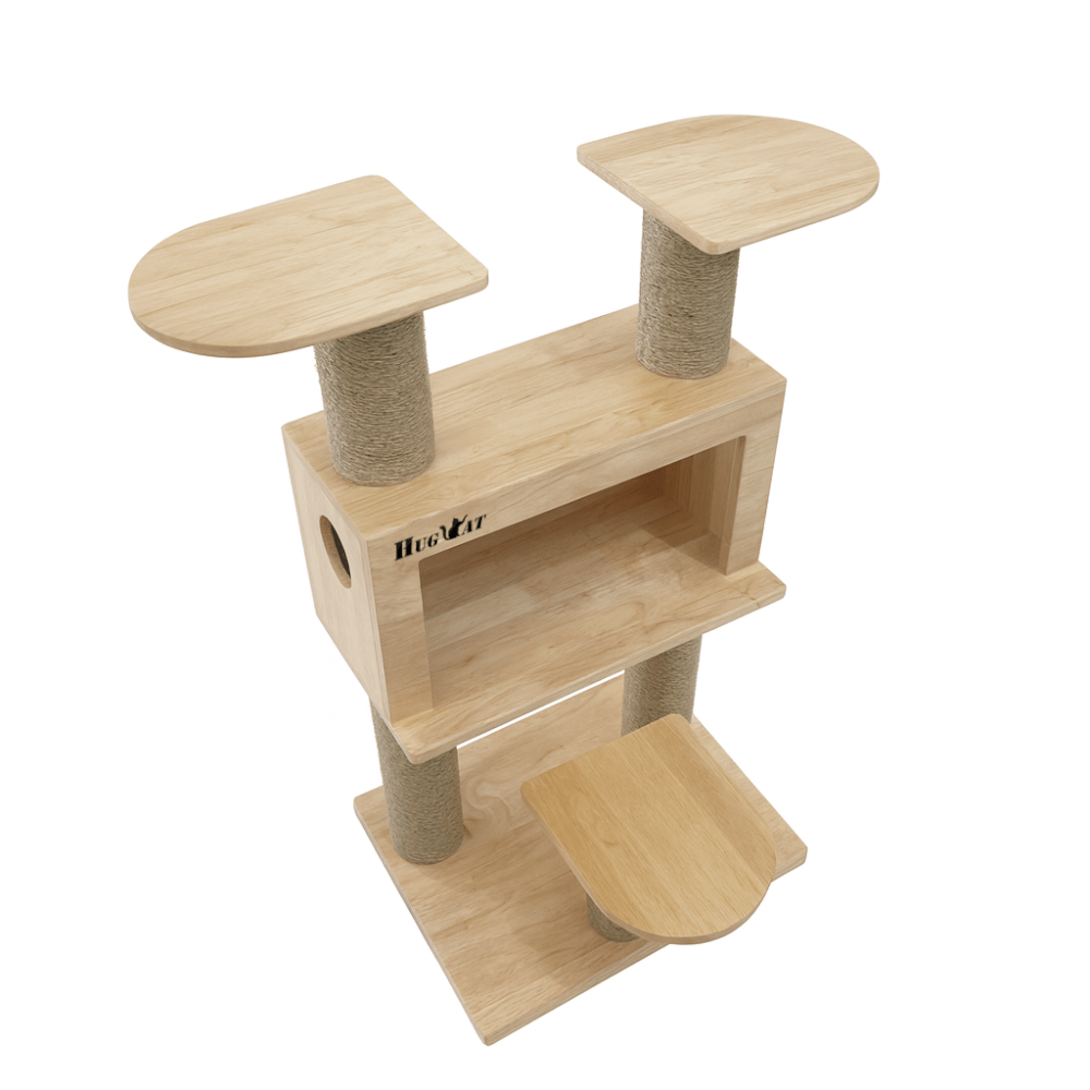 คอนโดแมว HUGCAT ขนาด 40 X 50 X 90 ซม._2