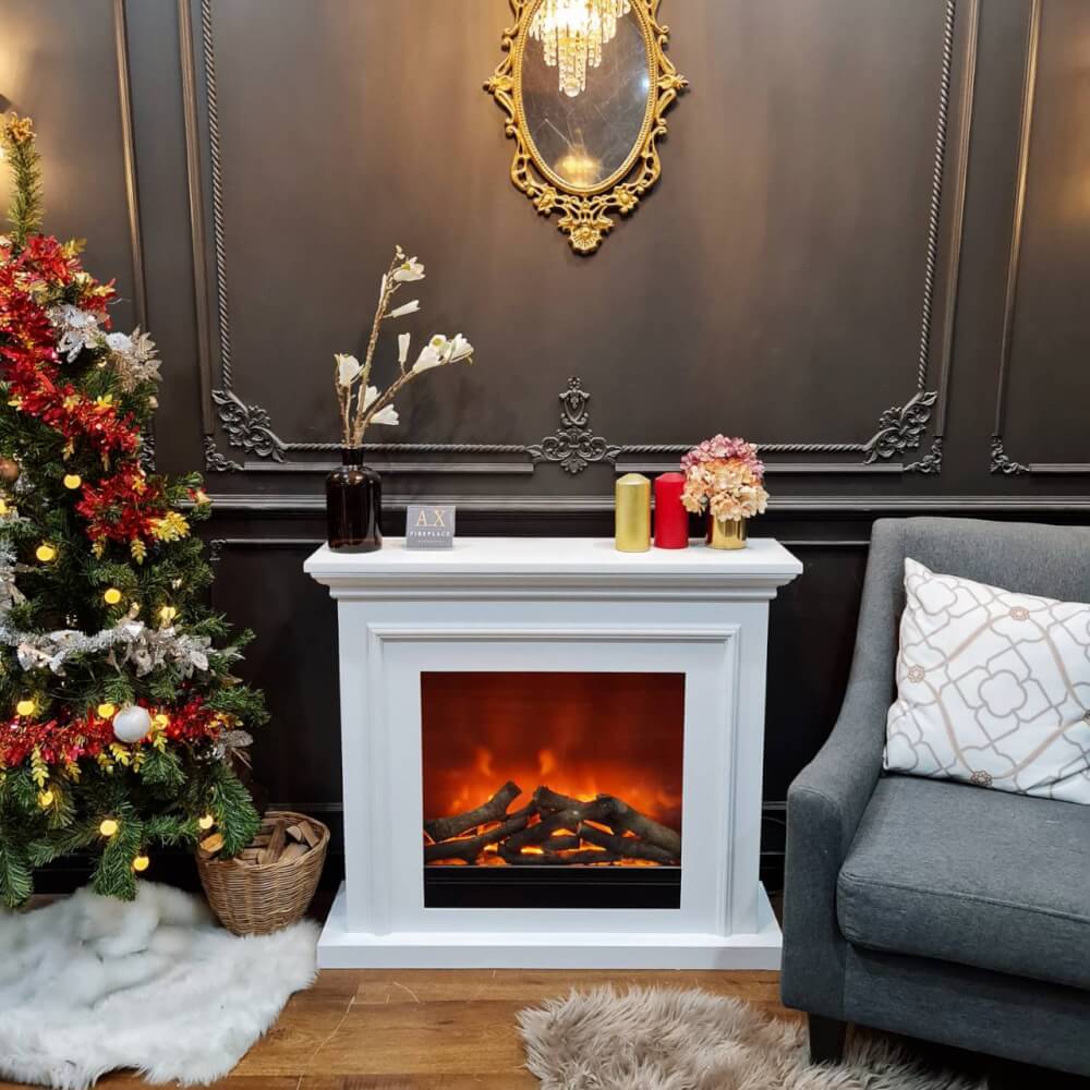เตาผิงไฟฟ้า A.X FIREPLACES รุ่น AX-HP 13ขนาด  90 x 25 x 80 ซม. ระบบไฟ LED _6