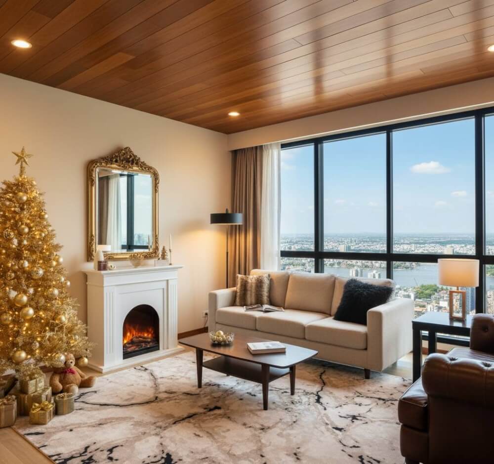 เตาผิงไฟฟ้า A.X FIREPLACES รุ่น AX-HP 16ขนาด  100 x 30 x 100 ซม. ระบบไฟ LED _4