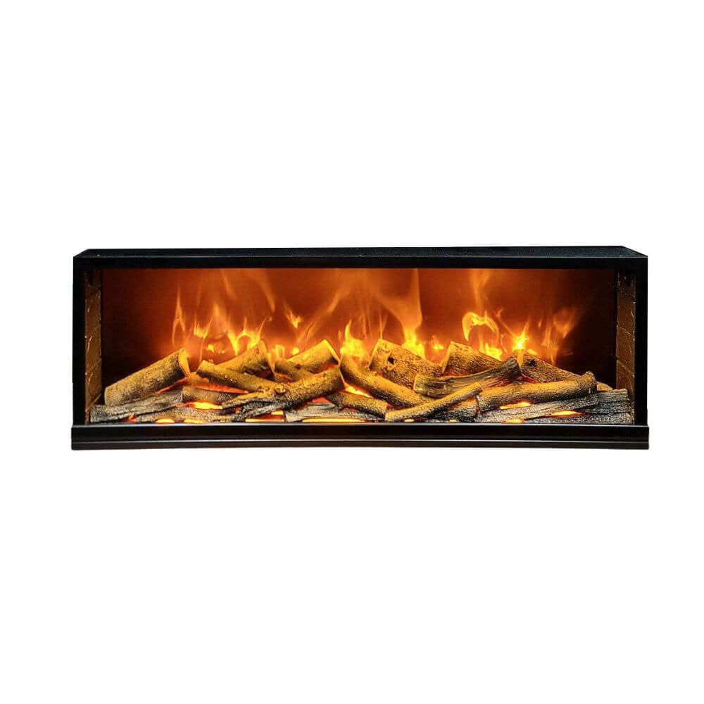 จอเตาผิงไฟฟ้า A.X FIREPLACES รุ่น AX-HP 4 ขนาด 120x25x40 ซม. ระบบไฟ LED _0