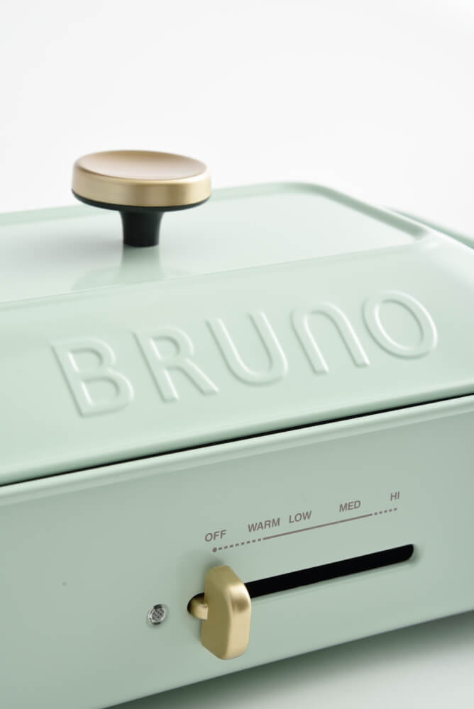 กระทะไฟฟ้าอเนกประสงค์ BRUNO COMPACT HOT PLATE BOE021-WAKAKUSA สีเขียว