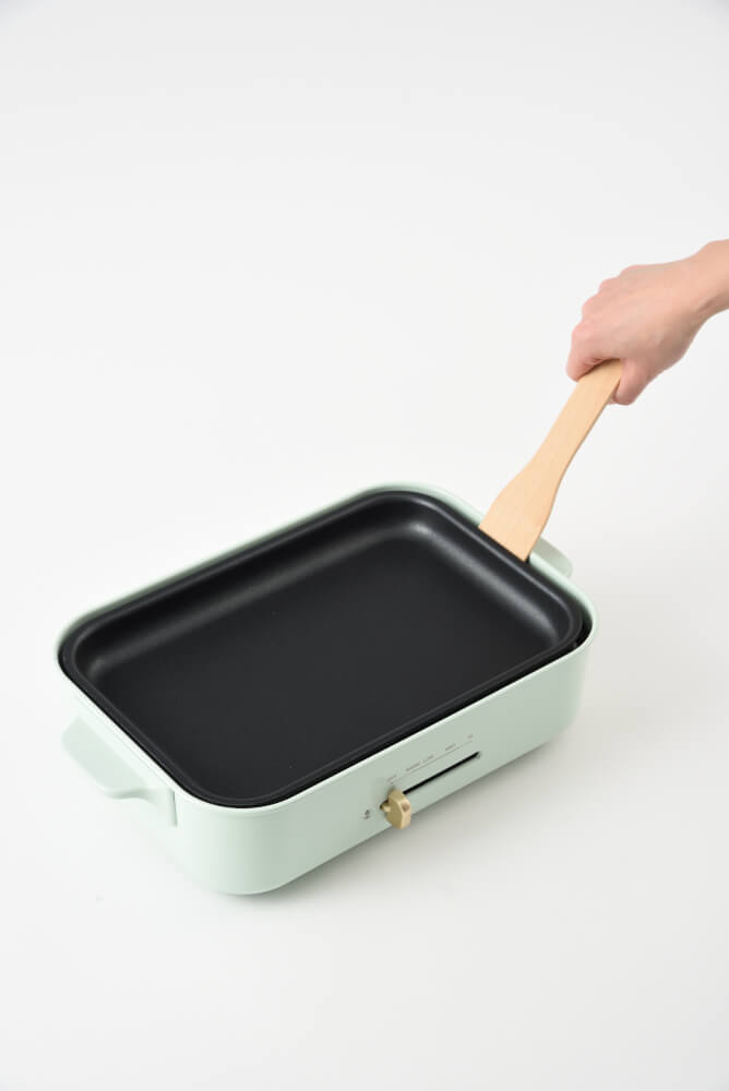 กระทะไฟฟ้าอเนกประสงค์ BRUNO COMPACT HOT PLATE BOE021-WAKAKUSA สีเขียว