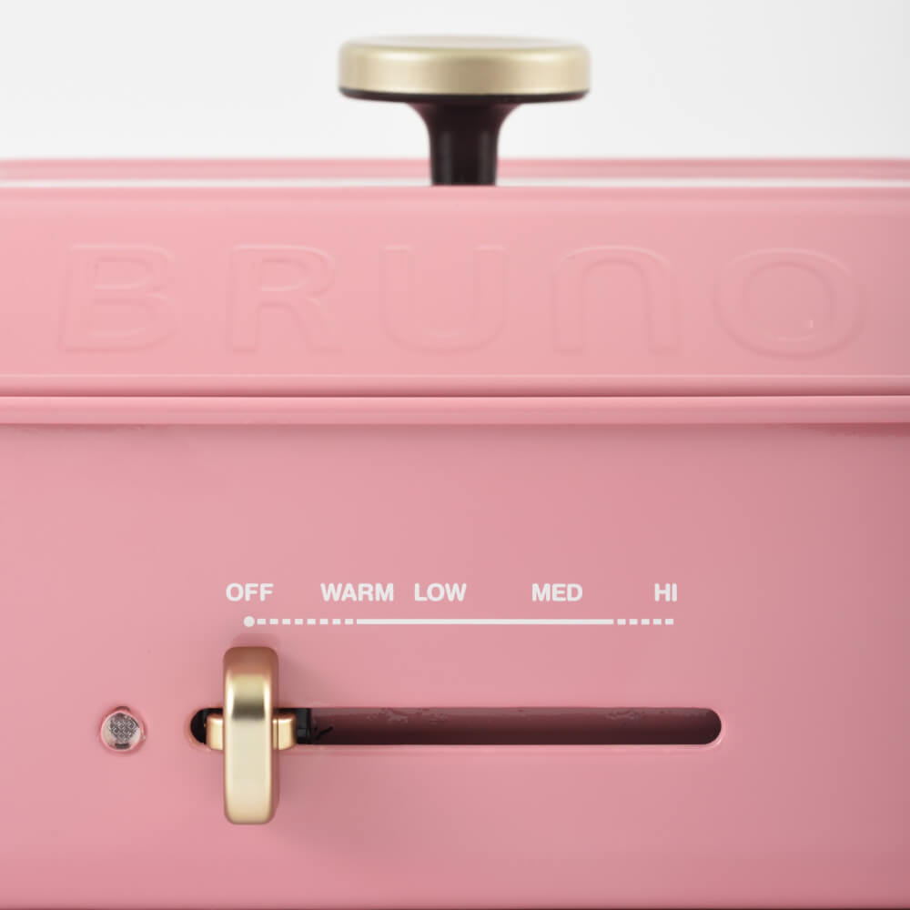 กระทะไฟฟ้าอเนกประสงค์ BRUNO COMPACT HOT PLATE BOE021-SHPK สีชมพู