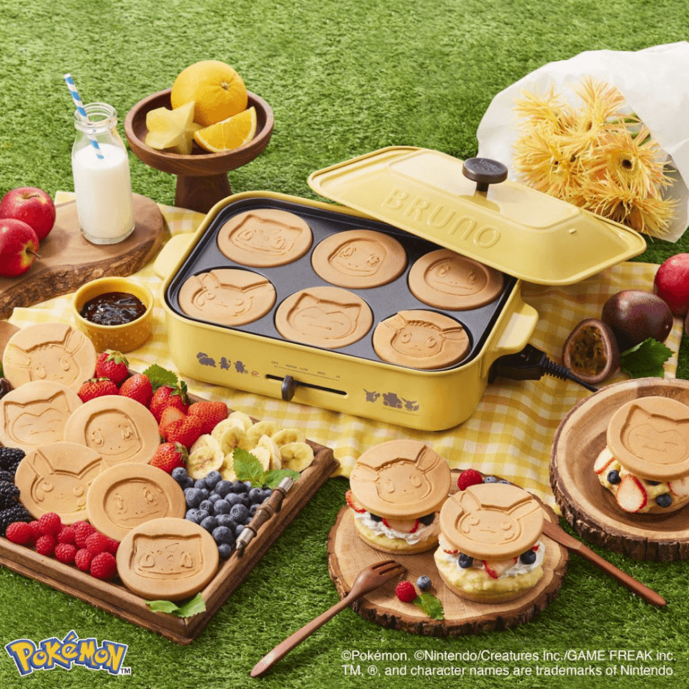 กระทะไฟฟ้าอเนกประสงค์ BRUNO X POKEMON COMPACT HOT PLATE BOE059-PKM LIMITED EDITION