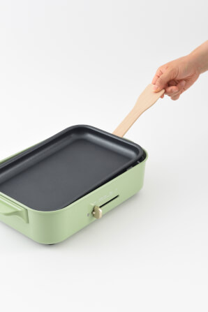 กระทะไฟฟ้าอเนกประสงค์ BRUNO COMPACT HOT PLATE BOE021-GGR สีเขียว_2