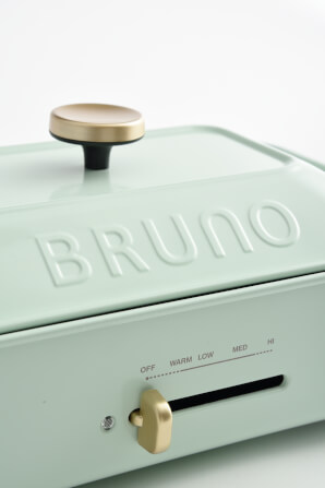 กระทะไฟฟ้าอเนกประสงค์ BRUNO COMPACT HOT PLATE BOE021-WAKAKUSA สีเขียว_1