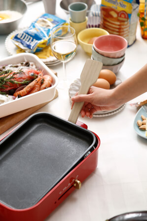 กระทะไฟฟ้าอเนกประสงค์ BRUNO COMPACT HOT PLATE BOE021-WH สีขาว_3