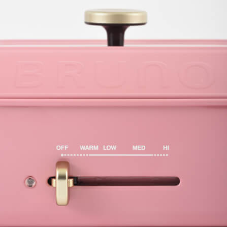 กระทะไฟฟ้าอเนกประสงค์ BRUNO COMPACT HOT PLATE BOE021-SHPK สีชมพู_5