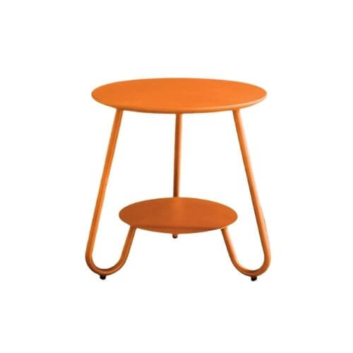 โต๊ะสนามอะลูมิเนียม ARTGARDEN & DECOR รุ่น LOFT CHAIR ขนาด 50*50*55 ซม สีส้ม