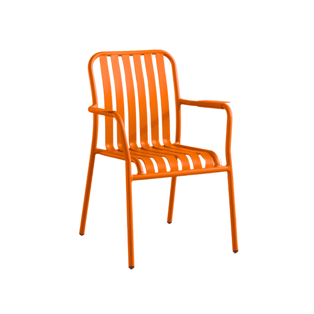 เก้าอี้สนามอะลูมิเนียม ARTGARDEN & DECOR รุ่น LOFT CHAIR ขนาด 62&times;62&times;85 ซม สีส้ม