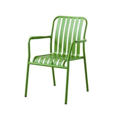 เก้าอี้สนามอะลูมิเนียม ARTGARDEN & DECOR รุ่น LOFT CHAIR ขนาด 62×62×85 ซม สีเขียว_0