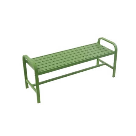 ม้านั่งสนามอะลูมิเนียม ARTGARDEN & DECOR รุ่น LOFT CHAIR ขนาด 125*42*52 ซม สีเขียว_2