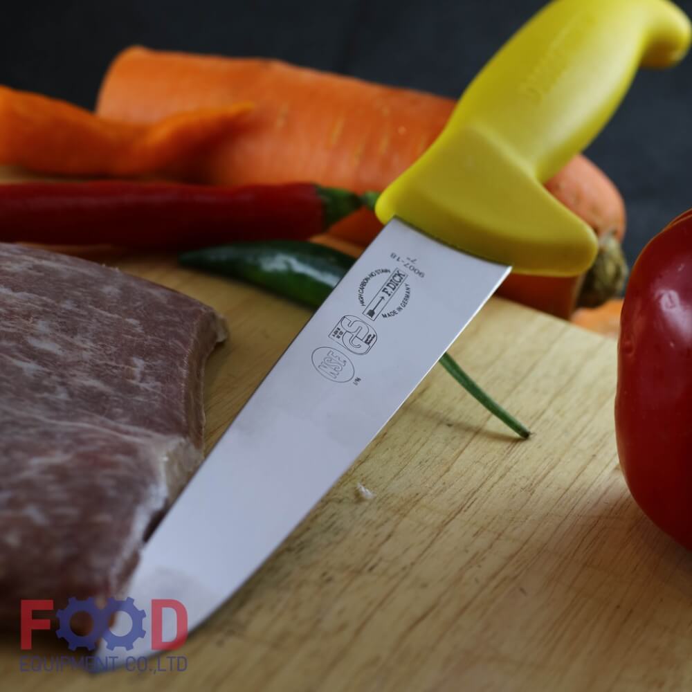 มีดเชฟ F. DICK (7 INCH) มีดเยอรมัน มีดตัดแต่งเนื้อ STICKING KNIFE, YELLOW HANDLE NO. 9007-18