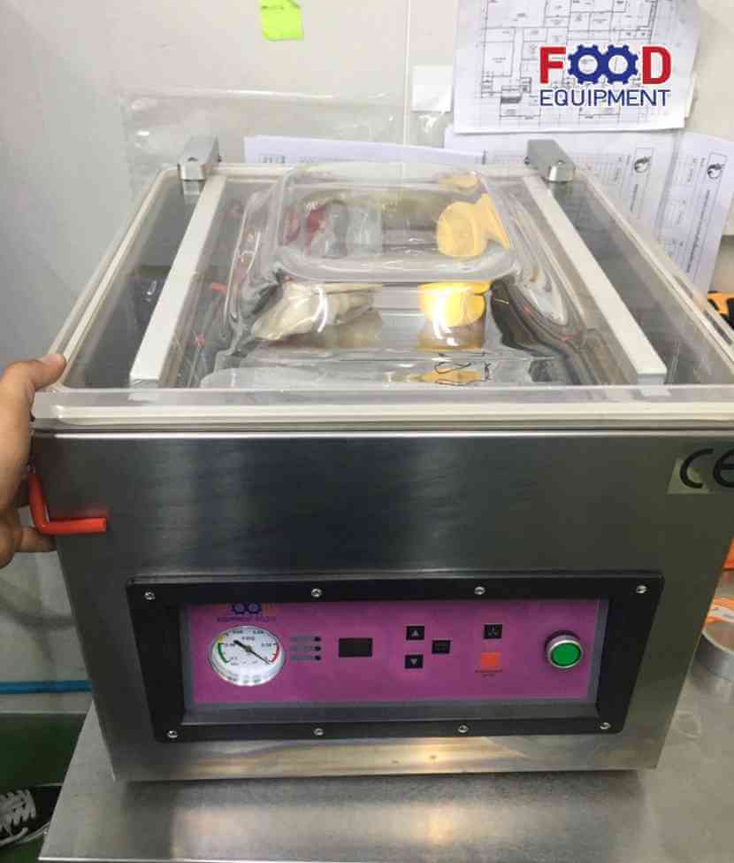 เครื่องซีลสูญญากาศ FOOD EQUIPMENT รุ่น FOOD-400TE/B สำหรับแพ็คสุญญากาศ_4