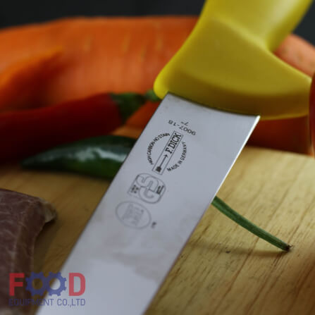 มีดเชฟ F. DICK (7 INCH) มีดเยอรมัน มีดตัดแต่งเนื้อ STICKING KNIFE, YELLOW HANDLE NO. 9007-18_5
