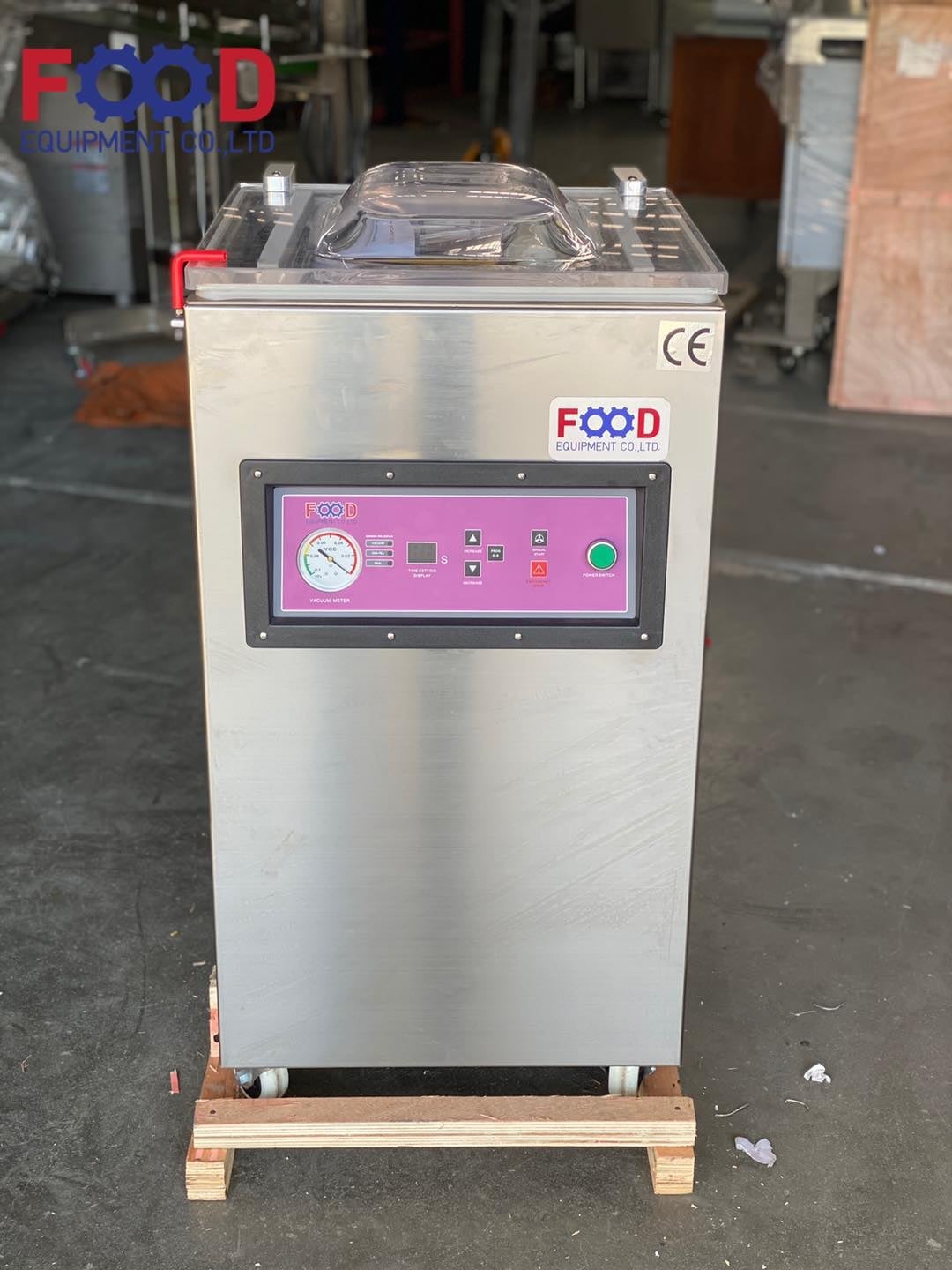 เครื่องซีลสูญญากาศ FOOD EQUIPMENT รุ่น FOOD-400 สำหรับแพ็คสุญญากาศ_8