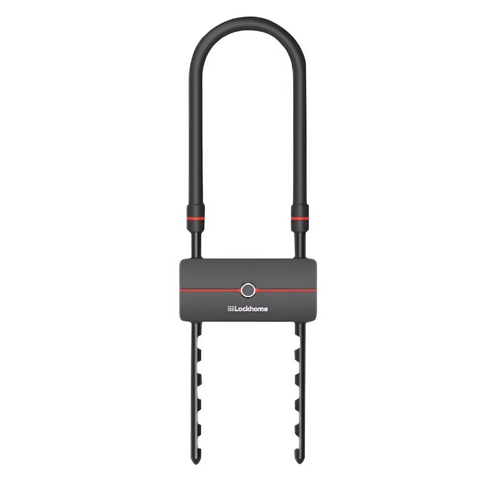 กุญแจจักรยาน แบบสแกนลายนิ้วมือ LOCKHOME รุ่น LH685 ปลดล็อกผ่านบลูทูธ กันน้ำ IP67_0