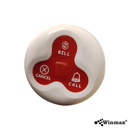 ปุ่มกดเรียกคิว WINMAX K-H3-TR สีแดง_1