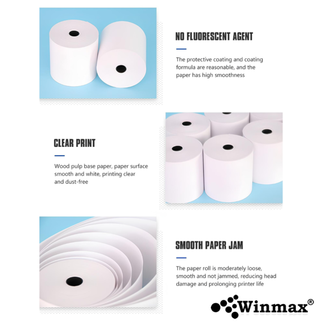 กระดาษความร้อน WINMAX P807 ขนาด 57*40 MM. 10 ม้วน_6