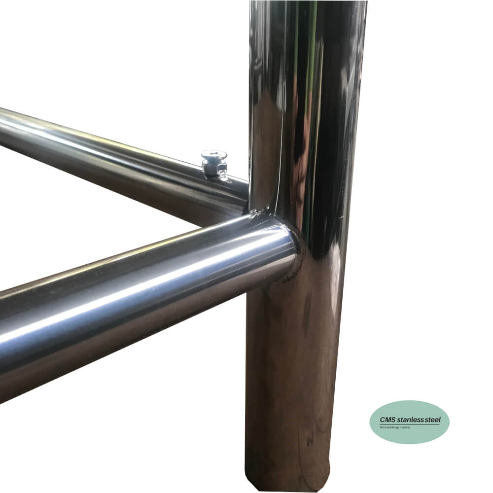 โต๊ะอเนกประสงค์ สแตนเลส CMS STAINLESS รุ่น CTA-507075A ความหนา 1 มม.ขนาด 50X70X75 ซม.