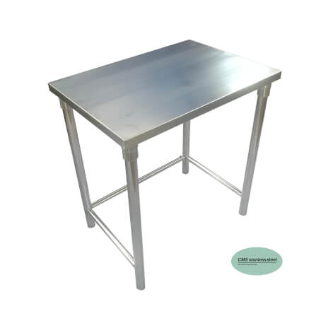 โต๊ะอเนกประสงค์ สแตนเลส CMS STAINLESS รุ่น CTA-507075A ความหนา 1 มม.ขนาด 50X70X75 ซม._1