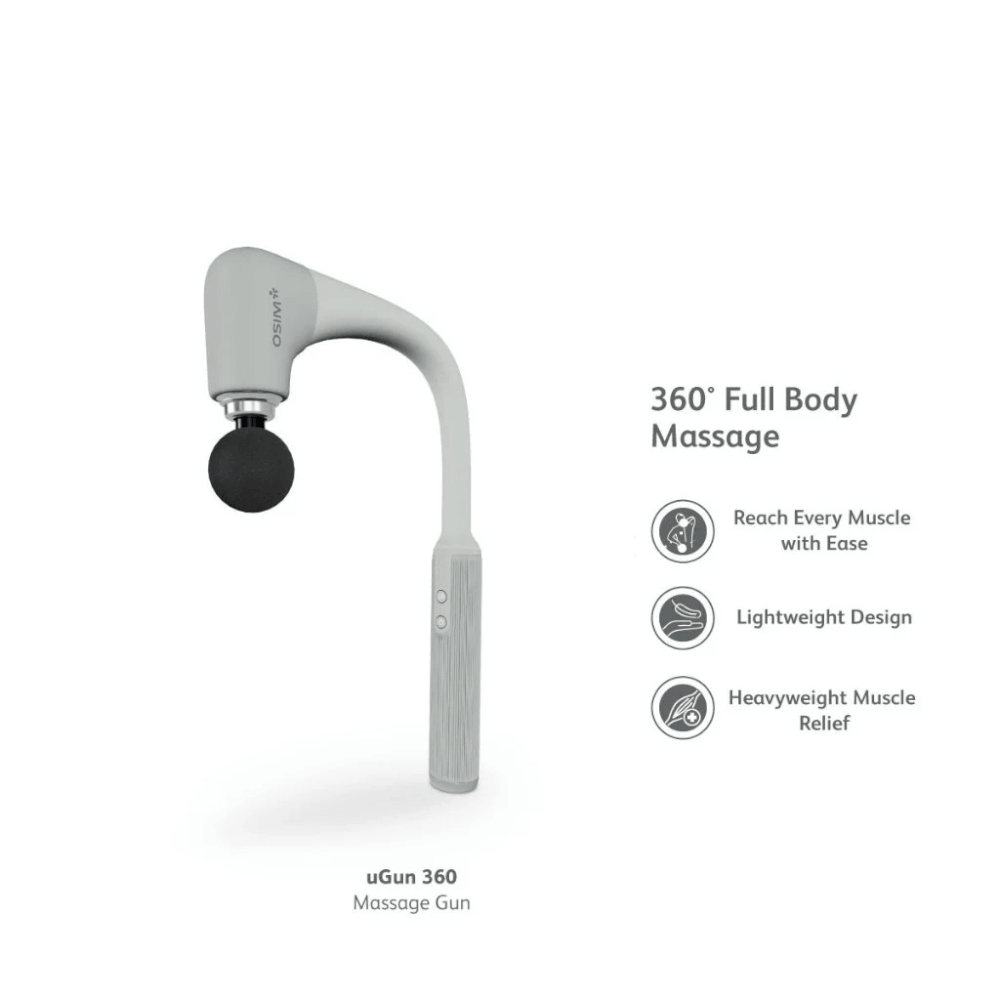 ปืนนวดไฟฟ้า OSIM รุ่น UGUN 360 เทา_8