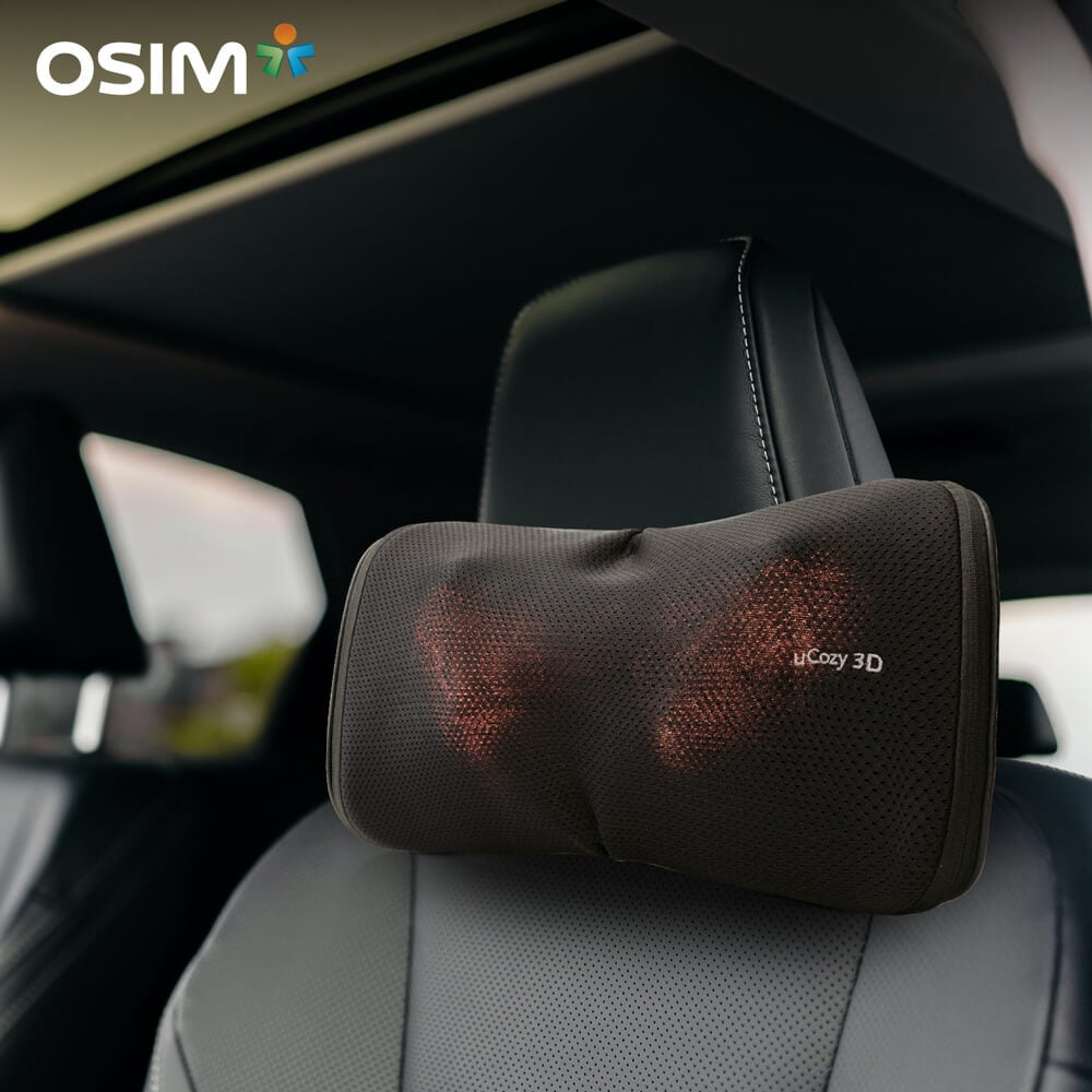 เครื่องนวดคอ และไหล่ขนาดพกพา OSIM รุ่น OS-268 UCOZY 3D ดำ