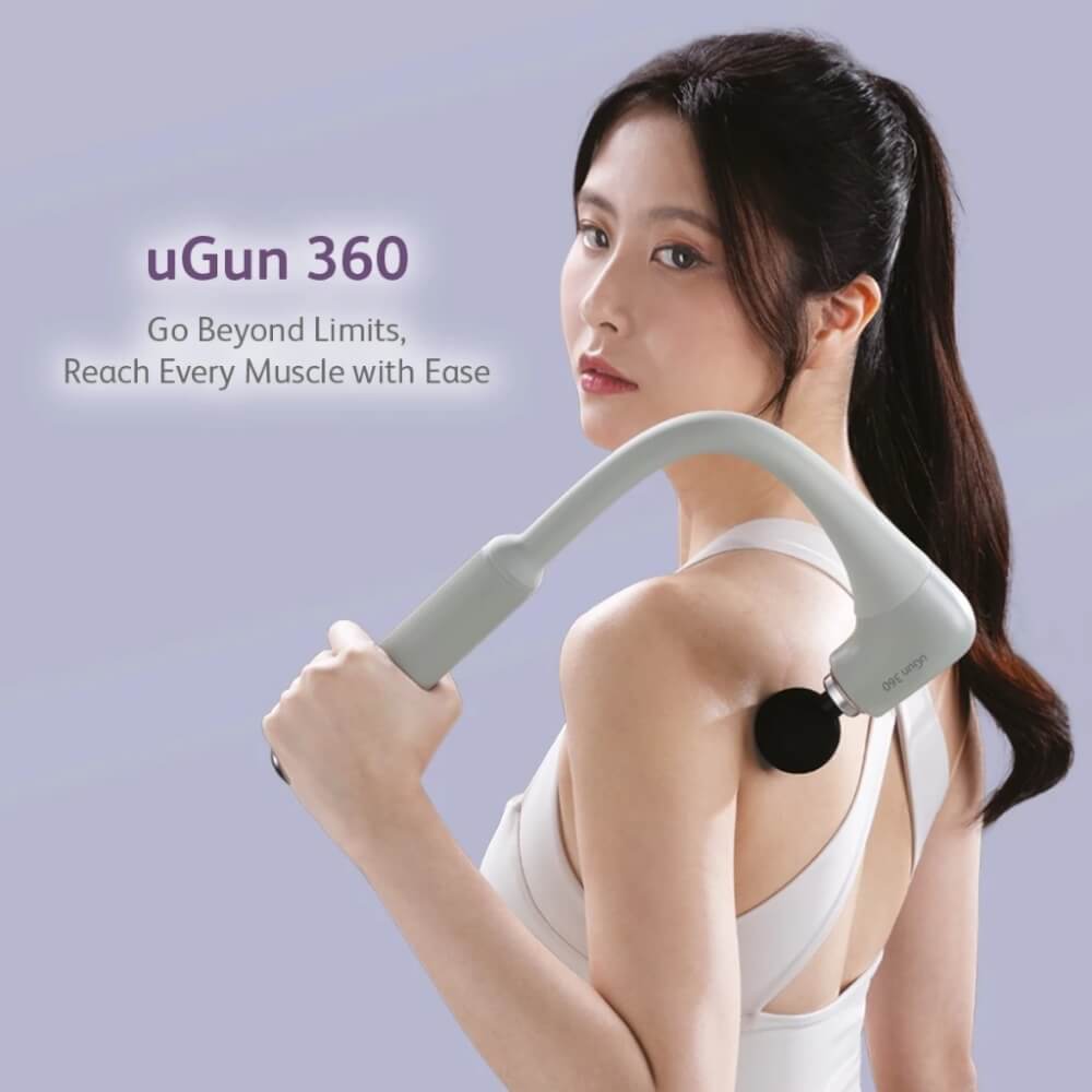 ปืนนวดไฟฟ้า OSIM รุ่น UGUN 360 เทา