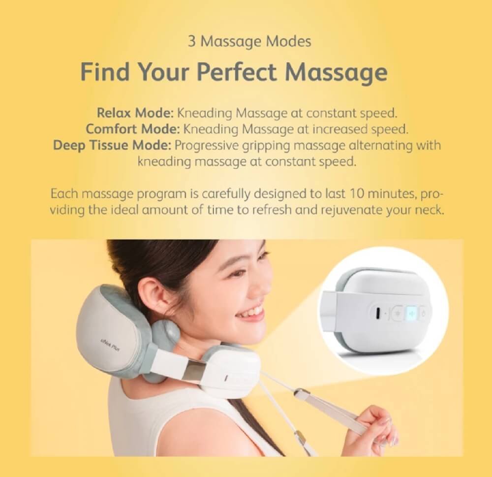 เครื่องนวดคอ ขนาดพกพา OSIM รุ่น UNEK PLUS เทา